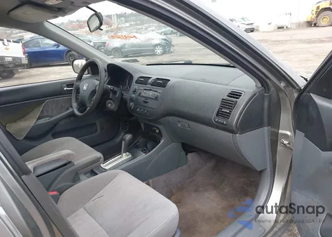 2005 Honda Civic Lx из США, поврежденный, VIN JHMES16515S005470